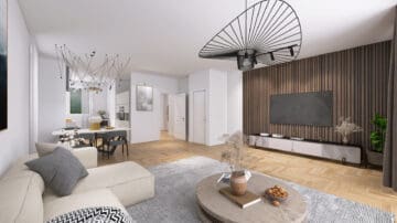 "OBSTGÄRTEN-RHEINBACH" 12 neue Einfamilienhäuser in bevorzugter Lage von Ramershoven, provisionsfrei - Impression Wohn-Essbereich Haus Gala