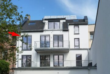 Moderne 3,5-Zimmerwohnung aus 2015 mit PKW-Garage & Sonnenbalkon in Rheinnähe von Bonn-Graurheindorf - Impression Außenansicht