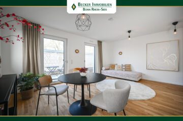 Wertiges Neubau-Apartment mit Sonnenterrasse und TG-Stellplatz in ruhiger Lage von Bonn – Endenich, 53121 Bonn / Endenich, Erdgeschosswohnung