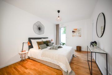 Exklusive Neubau-Wohnung mit Sonnenterrasse und TG-Stellplatz in ruhiger Lage von Bonn-Endenich - Impression Schlafzimmer