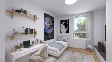 "OBSTGÄRTEN-RHEINBACH" 12 neue Einfamilienhäuser in bevorzugter Lage von Ramershoven, provisionsfrei - Impression Kinderzimmer 1